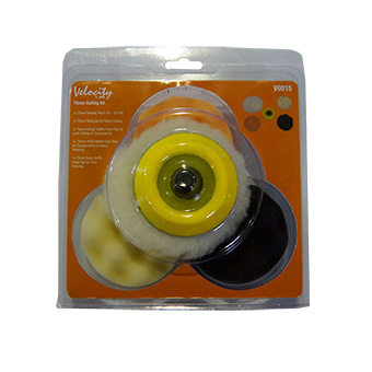 GPI WAFFLE BUFFING KIT 75MM ( 3'') - V0015 